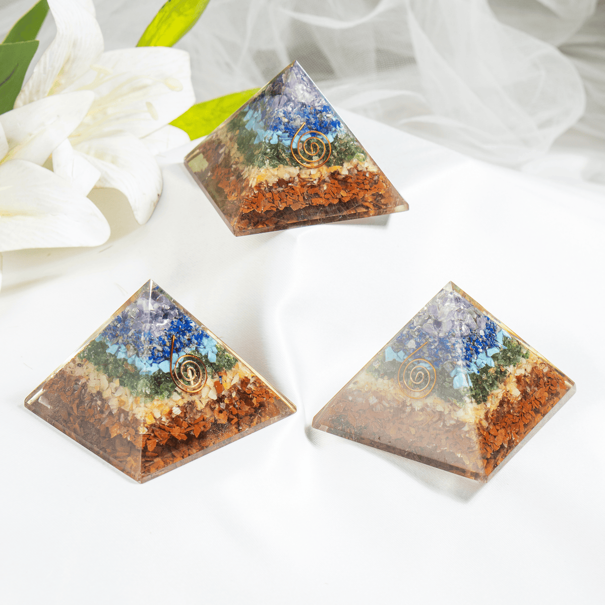 Orgone 7 Chakra Pyramid