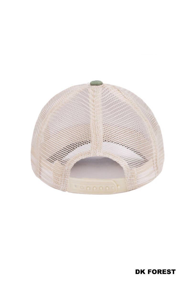 On My Worst Behavior Two Tone Mesh Snapback Hat