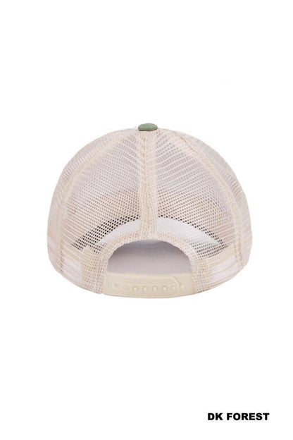 On My Worst Behavior Two Tone Mesh Snapback Hat