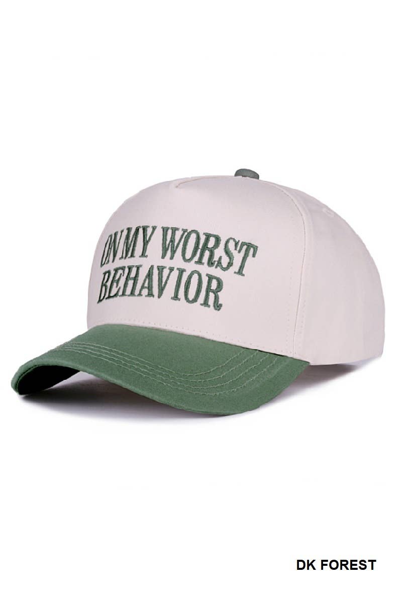 GOD IS GOOD (All the Time) Two Tone Trucker Hat