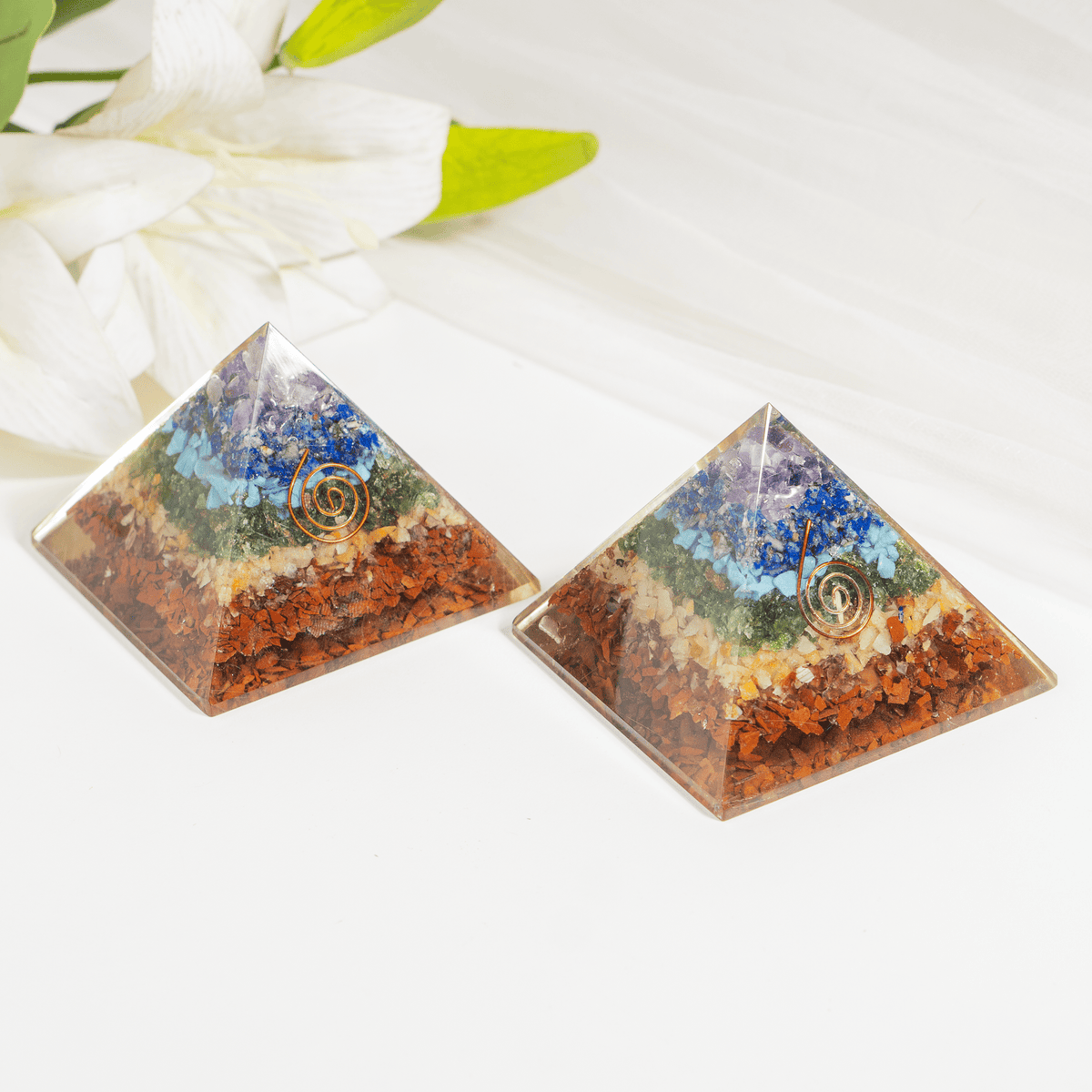 Orgone 7 Chakra Pyramid