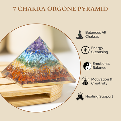 Orgone 7 Chakra Pyramid
