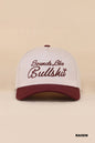 "Sounds Like Bullshit" Two Tone Canvas Cotton Cap