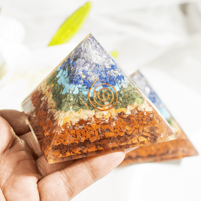 Orgone 7 Chakra Pyramid