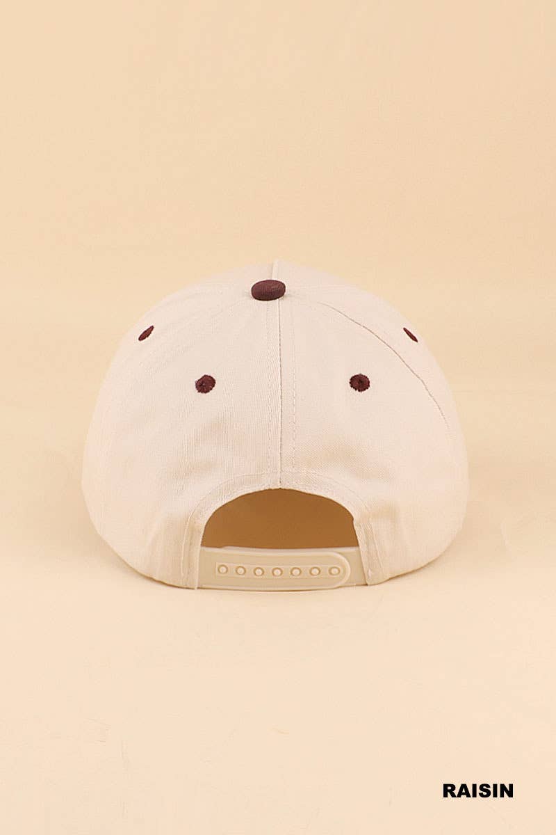 Boy Mom Two Tone Snapback Hat Zenana Consgt.