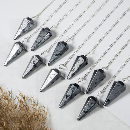 Gemstone Dowsing Pendulum | Chakra Healing Tool | Reiki Tool