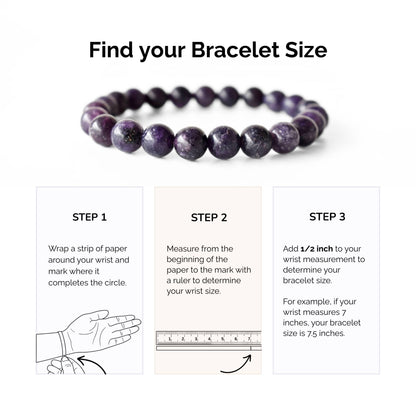 Healing Bracelet | Dragon Vein Agate | Gemstone Bracelet