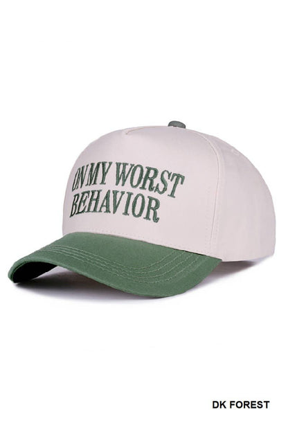 GOD IS GOOD (All the Time) Two Tone Trucker Hat