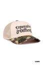 Expensive & Difficult Two Tone Mesh Snapback Hat