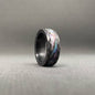 Abalone Shell Viking Rune Stainless Steel Ring