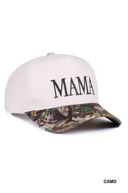 `Two Tone Canvas Baseball Cap