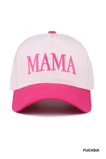 `Two Tone Canvas Baseball Cap