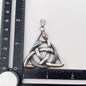 Viking Snake Celtic Knot Stainless Steel Necklace
