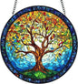 Glass Suncatcher - Tree of Life - Day