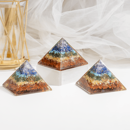Orgone 7 Chakra Pyramid