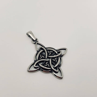 Viking Celtic Knot Stainless Steel Pendant