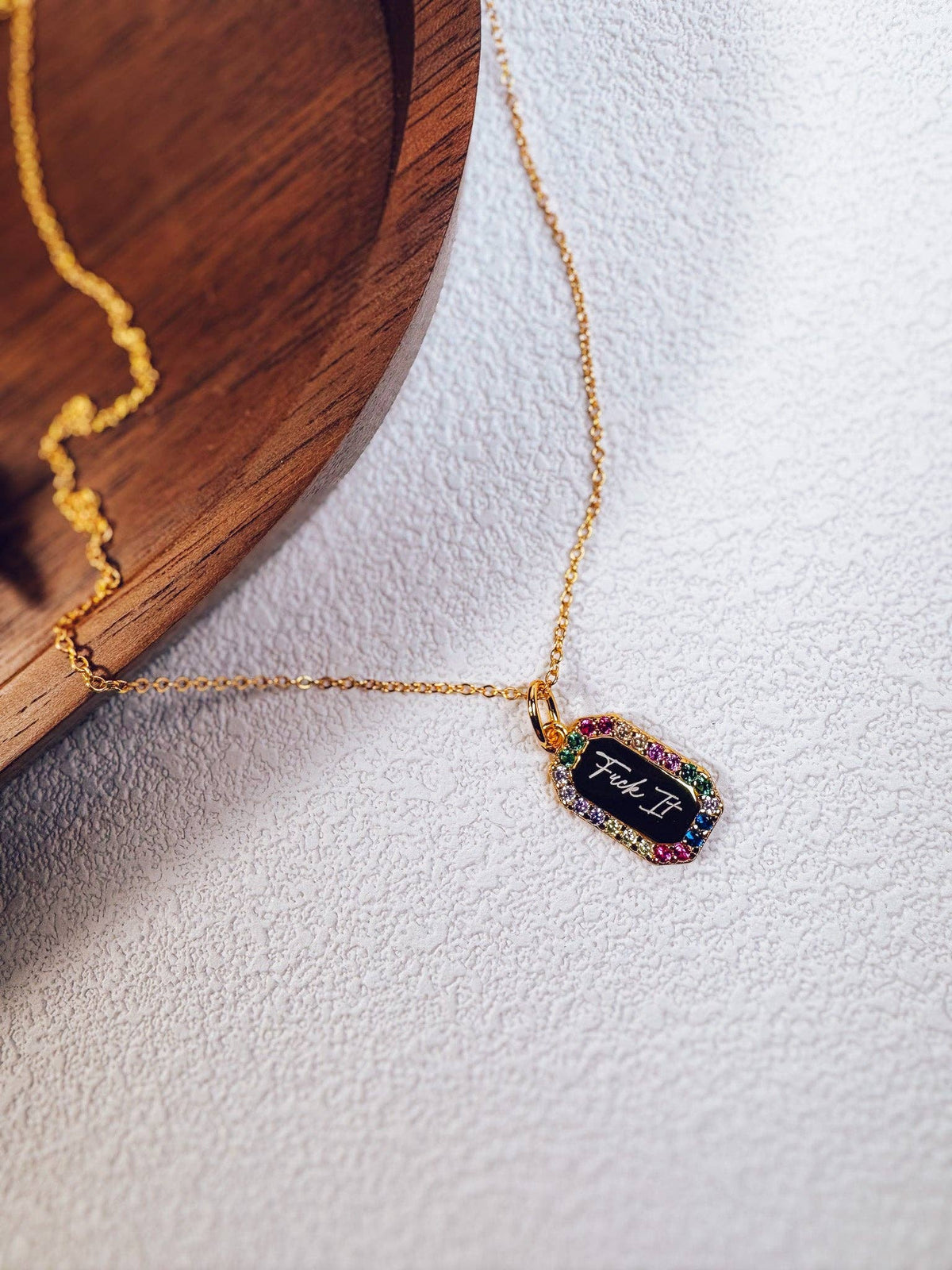 F*ck It Rainbow Necklace