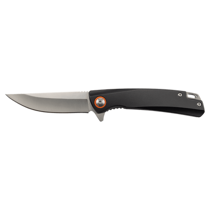 Bison River 4" Black Everyday Carry Knife with Ball Bearing Open Mechanism