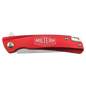 Bison River 4" Red Everyday Carry Knife with Ball Bearing Open Mechanism
