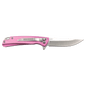 Bison River 4" Pink Everyday Carry Knife with Ball Bearing Open Mechanism