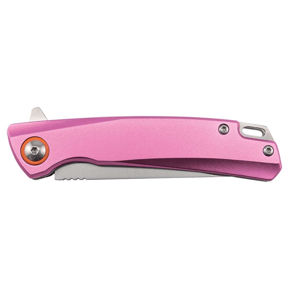 Bison River 4" Pink Everyday Carry Knife with Ball Bearing Open Mechanism