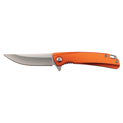 Bison River 4" Orange Everyday Carry Knife with Ball Bearing Open Mechanism