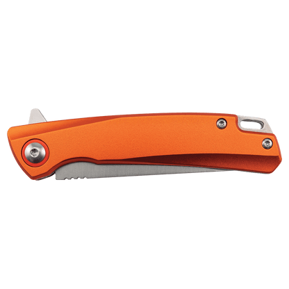 Bison River 4" Orange Everyday Carry Knife with Ball Bearing Open Mechanism