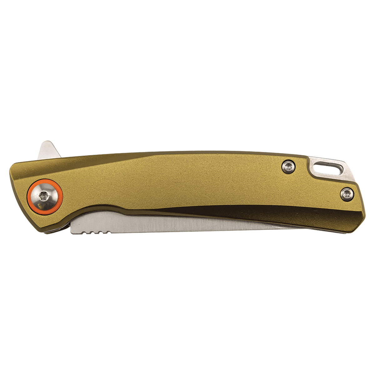 Bison River 4" Flat Dark Earth Everyday Carry Knife with Ball Bearing Open Mechanism