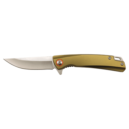 Bison River 4" Flat Dark Earth Everyday Carry Knife with Ball Bearing Open Mechanism