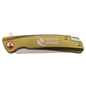 Bison River 4" Flat Dark Earth Everyday Carry Knife with Ball Bearing Open Mechanism