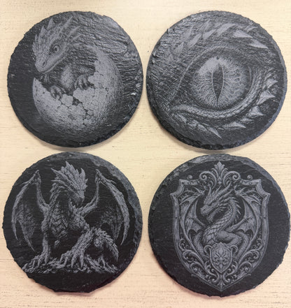 Set of Slate Coasters