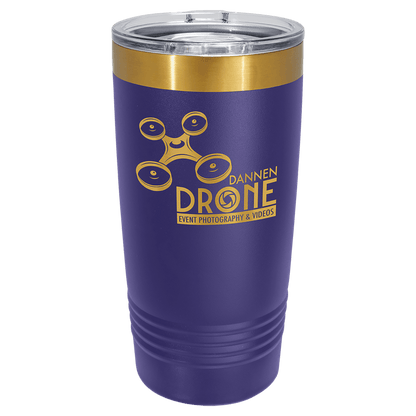 Polar Camel 20 oz. ION-Plated Ringneck Tumbler with Slider Lid