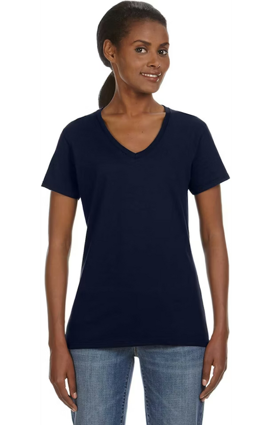 Anvil 88VL - Women's Lightweight V-Neck T-Shirt