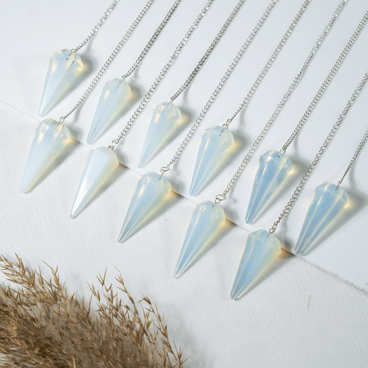 Gemstone Dowsing Pendulum | Chakra Healing Tool | Reiki Tool