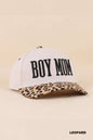 Boy Mom Two Tone Snapback Hat Zenana Consgt.