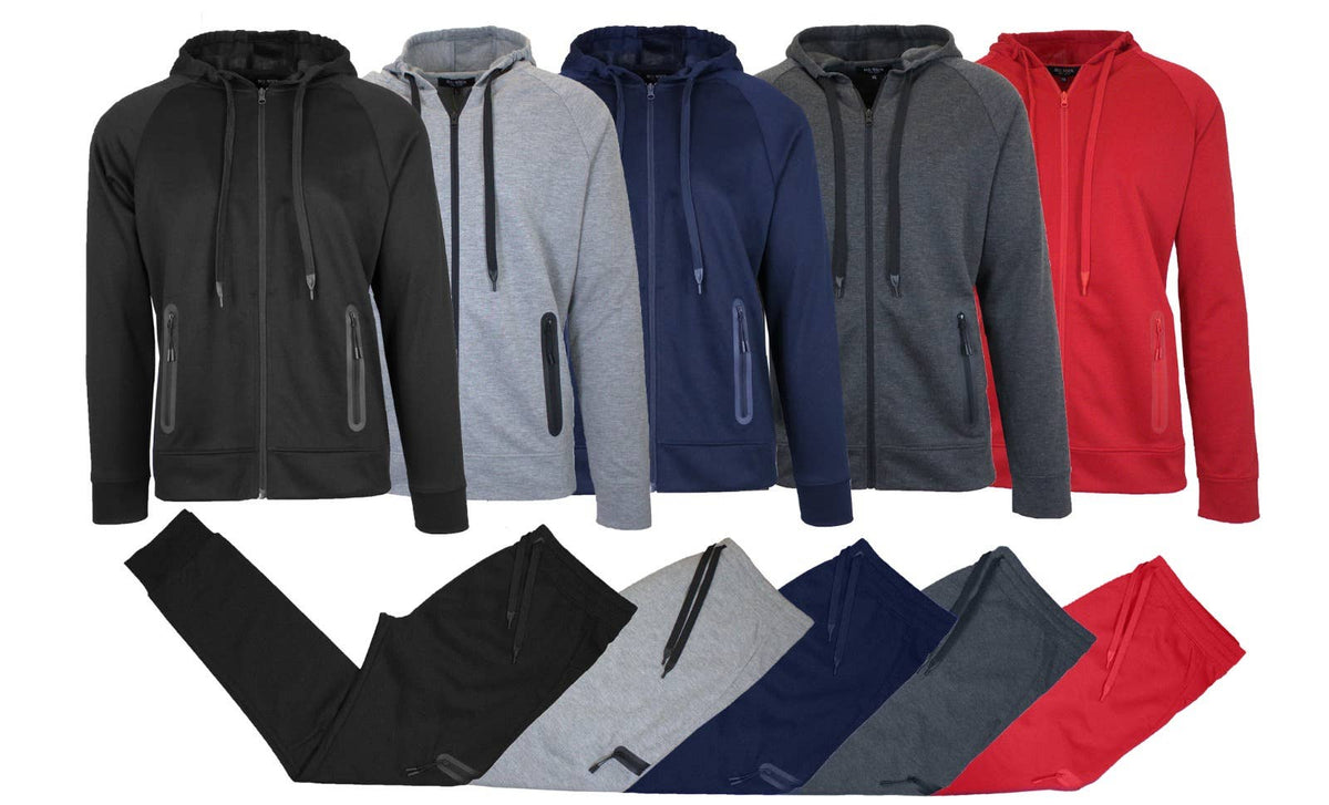 2-Piece Men's Tech Fleece Hoodie & Jogger Set (S-3XL)