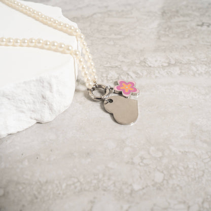 Stainless Steel Polished Heart Pendant