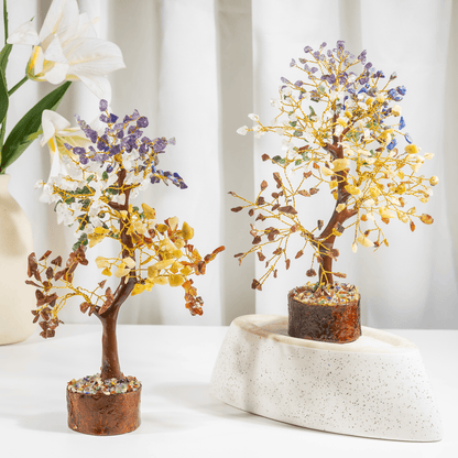 300 Chips Gemstone Tree | 7 Chakra Tree