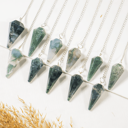 Gemstone Dowsing Pendulum | Chakra Healing Tool | Reiki Tool