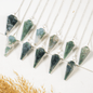 Gemstone Dowsing Pendulum | Chakra Healing Tool | Reiki Tool