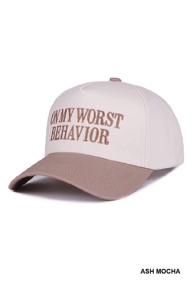 GOD IS GOOD (All the Time) Two Tone Trucker Hat