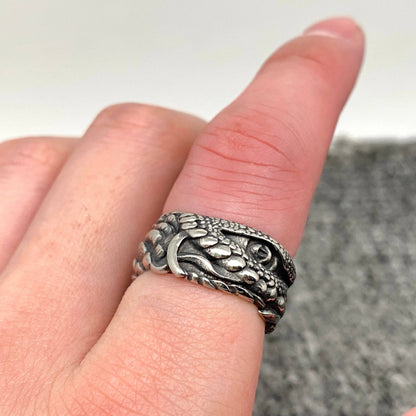 Python Stainless Steel Snake Ring