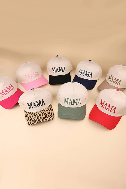`Two Tone Canvas Baseball Cap