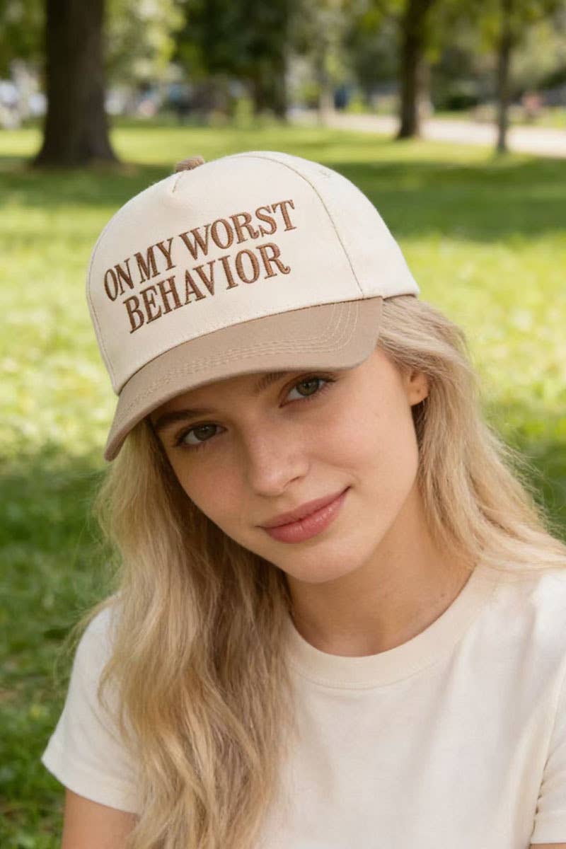 GOD IS GOOD (All the Time) Two Tone Trucker Hat