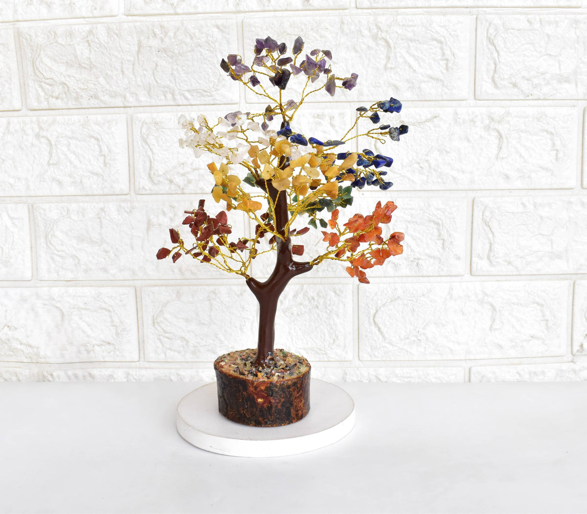 300 Chips Gemstone Tree | 7 Chakra Tree