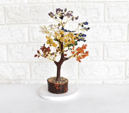 300 Chips Gemstone Tree | 7 Chakra Tree