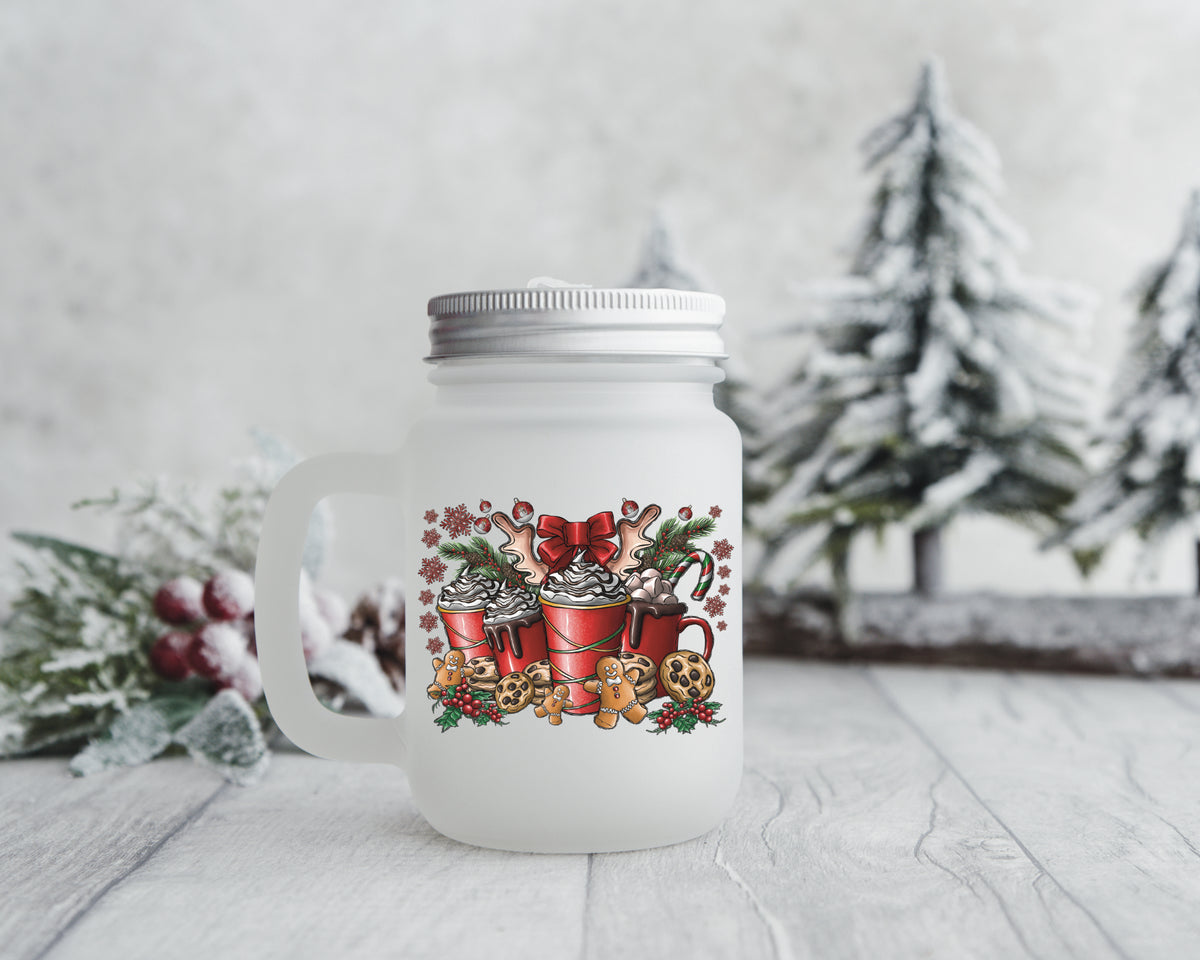 Holiday Themed Frosted Mug