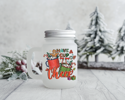 Have a Cup of Cheer Frosted Mug